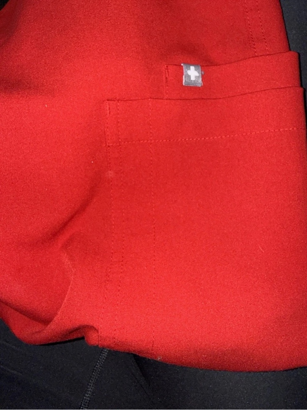 Figs women's Red Yola Skinny Scrub Pants Small - Picture 10 of 11